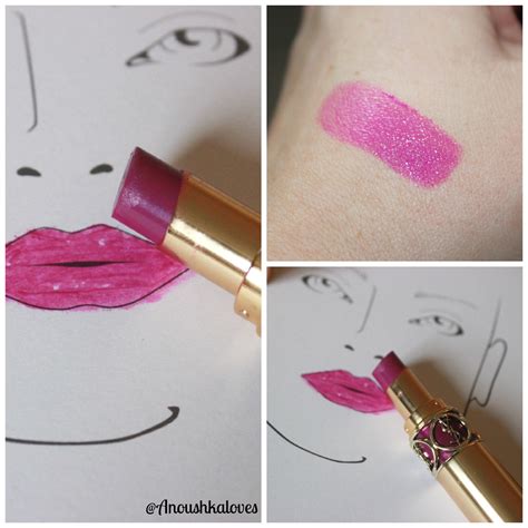 ysl fuchsia in rage swatch|YSL Fuchsia In Rage (19) Rouge Volupte Shine Oil.